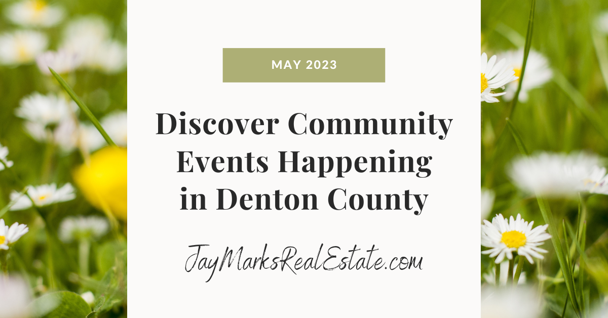 May 2023 Denton County Happenings